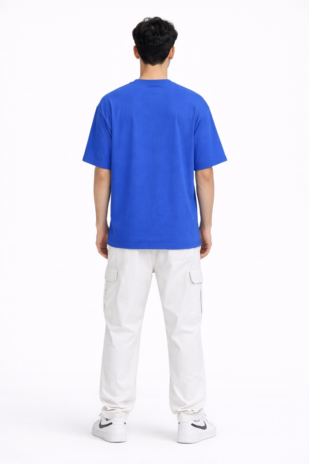 Essential Blue Oversized Tee
