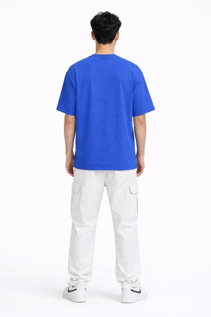 Essential Blue Oversized Tee