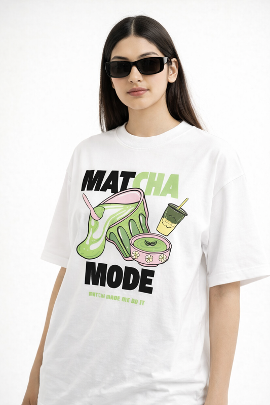 Matcha Mode Oversized Tee
