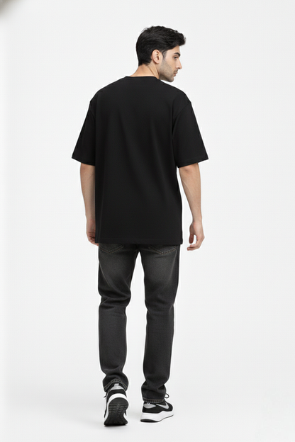 Essential Black Oversized Tee