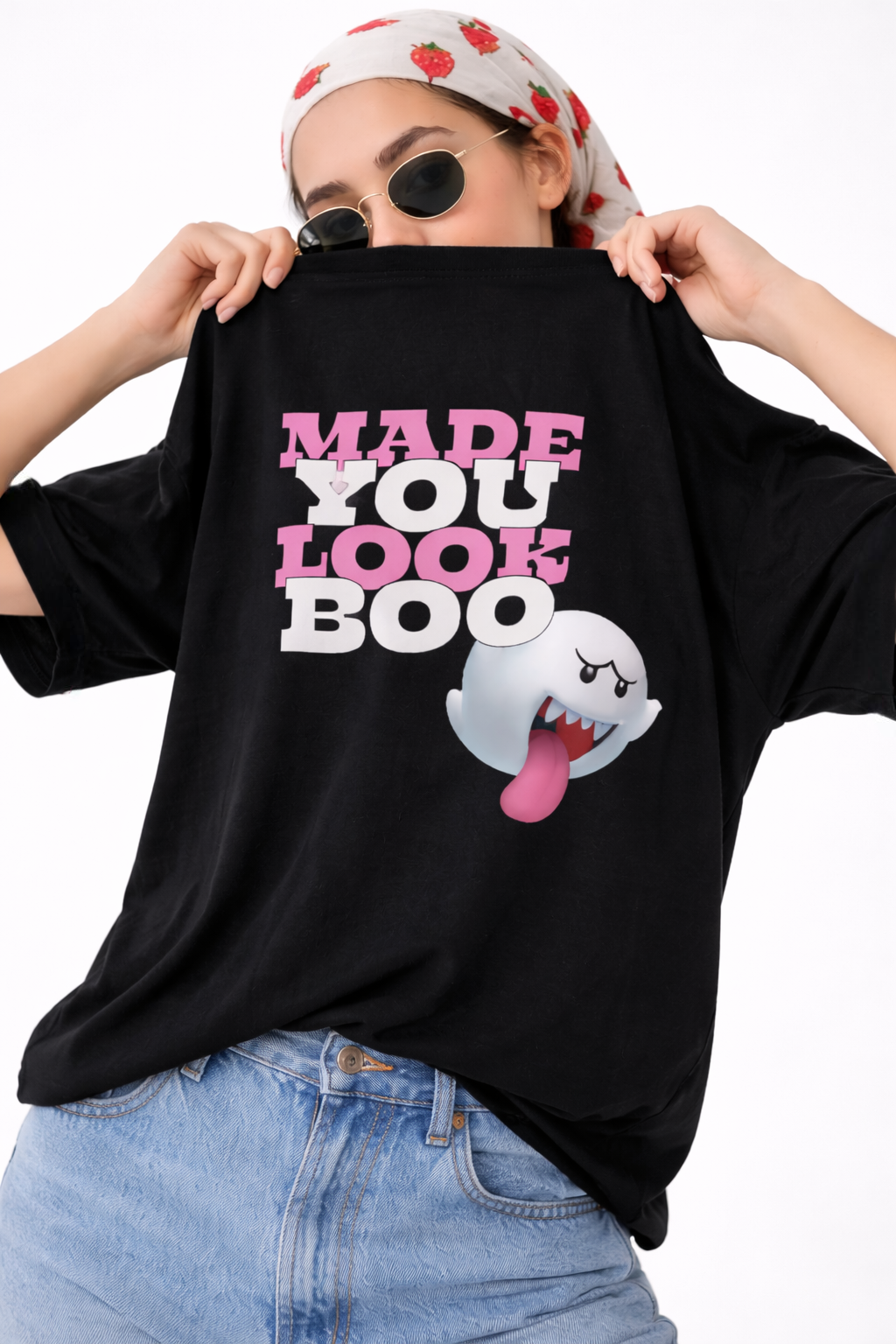 Boo Babe Black Tee