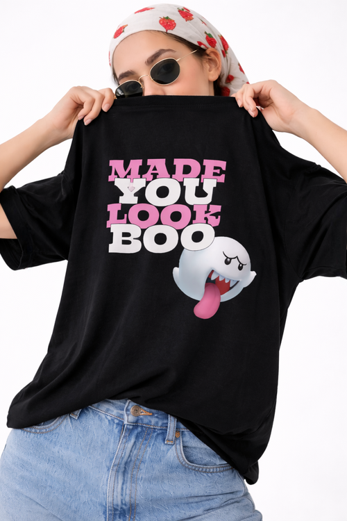 Boo Babe Black Tee