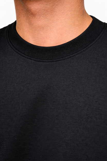 Essential Black Oversized Tee