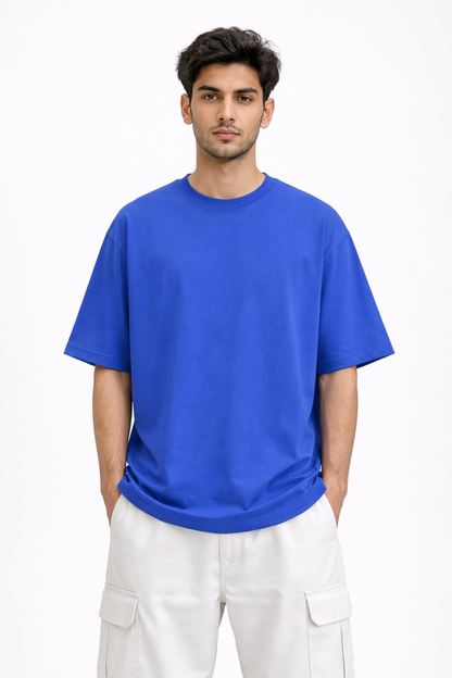 Essential Blue Oversized Tee