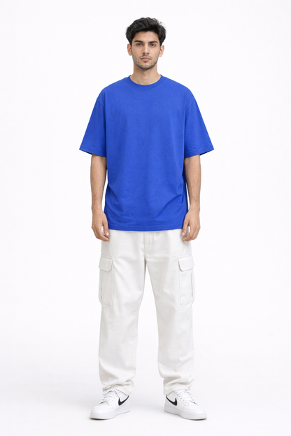 Essential Blue Oversized Tee