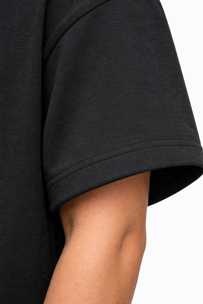 Essential Black Oversized Tee