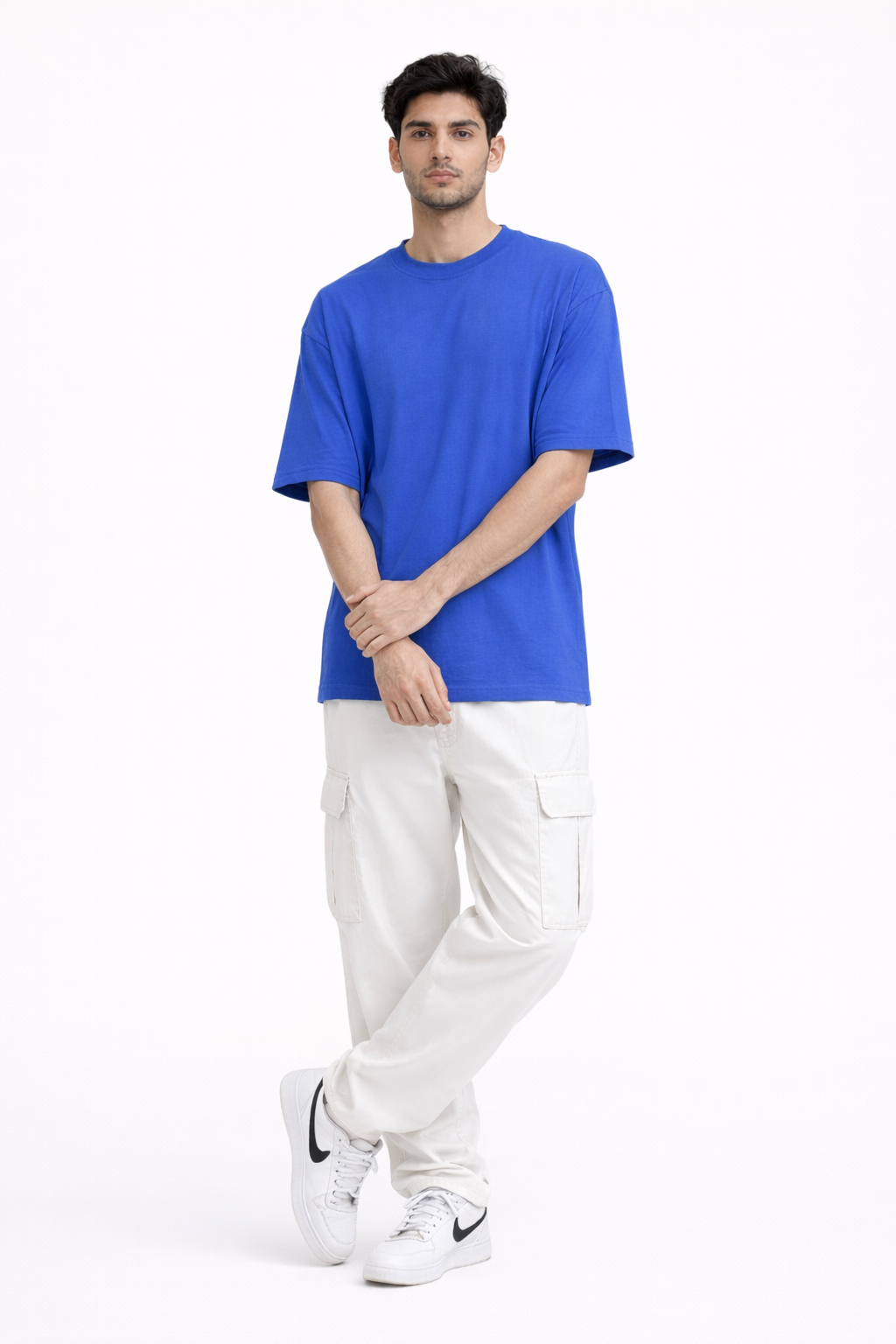 Essential Blue Oversized Tee