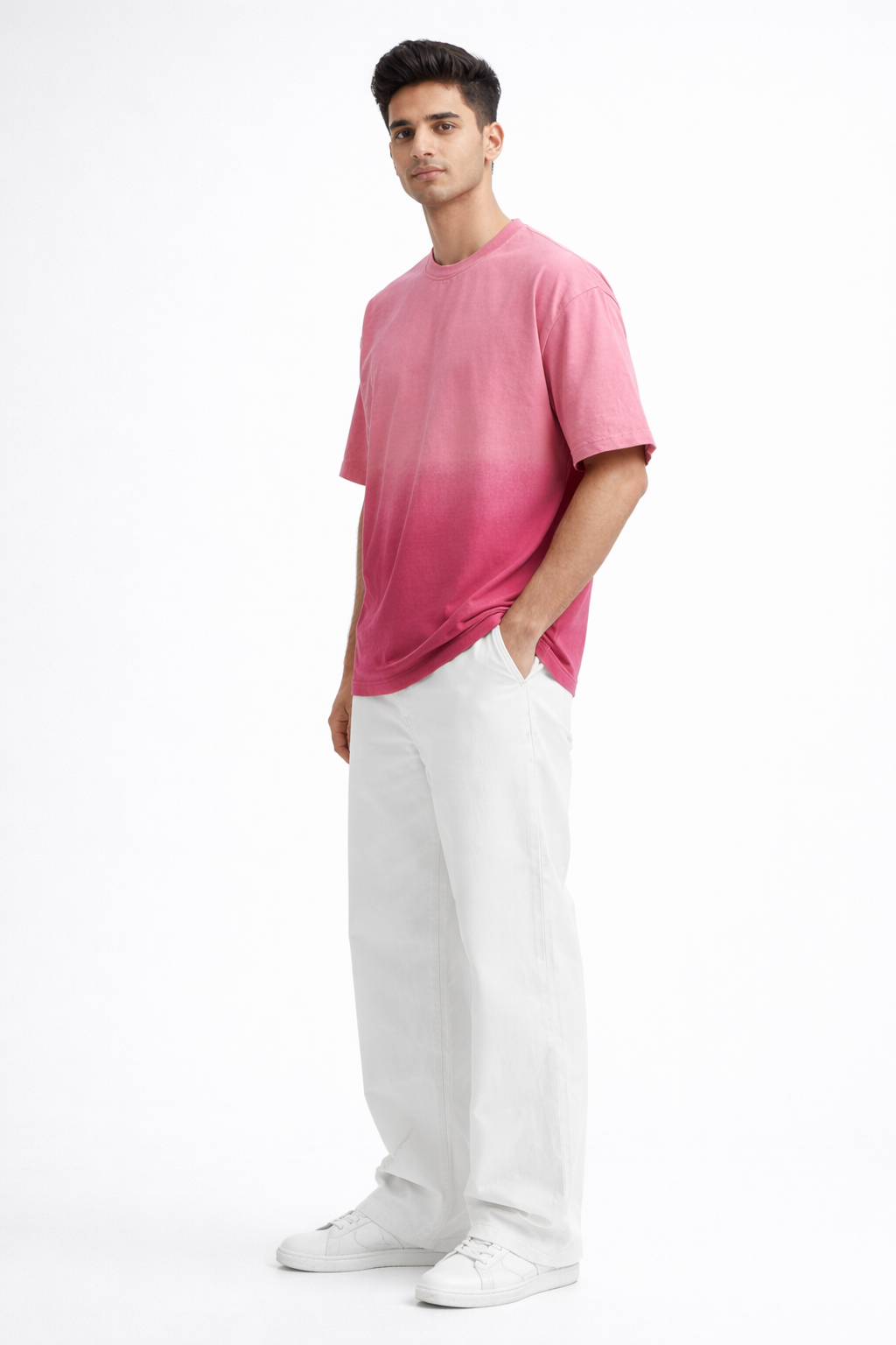 Pink Afterglow Boxy Tee