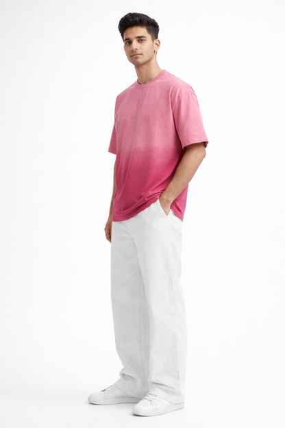 Pink Afterglow Boxy Tee