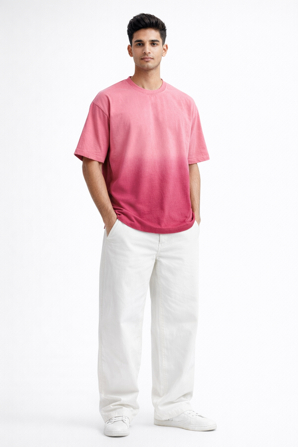 Pink Afterglow Boxy Tee