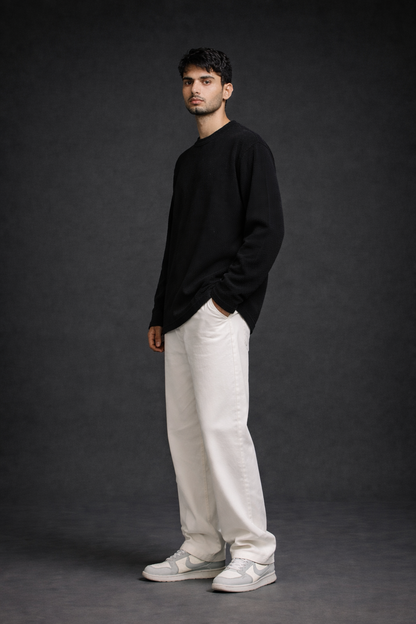 Midnight waffle longsleeve