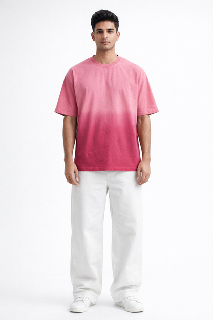 Pink Afterglow Boxy Tee